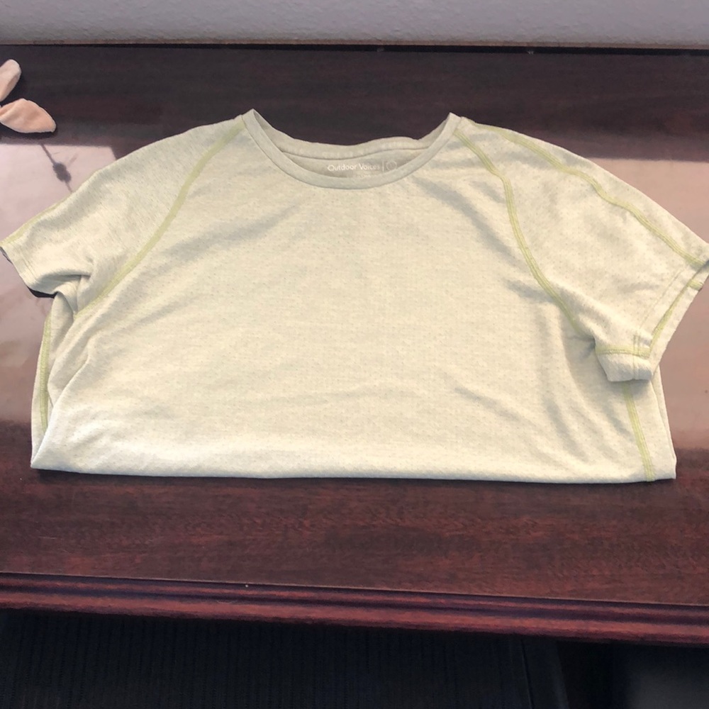 Green Outdoor voices shirt